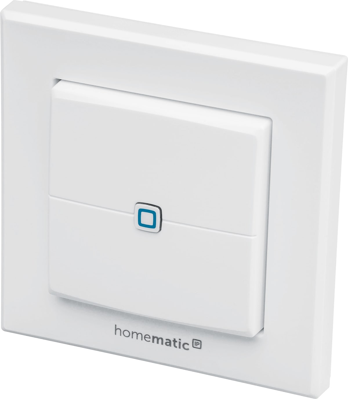 HOMEMATIC IP Smart Home 140665 Wandtaster, 2-fach