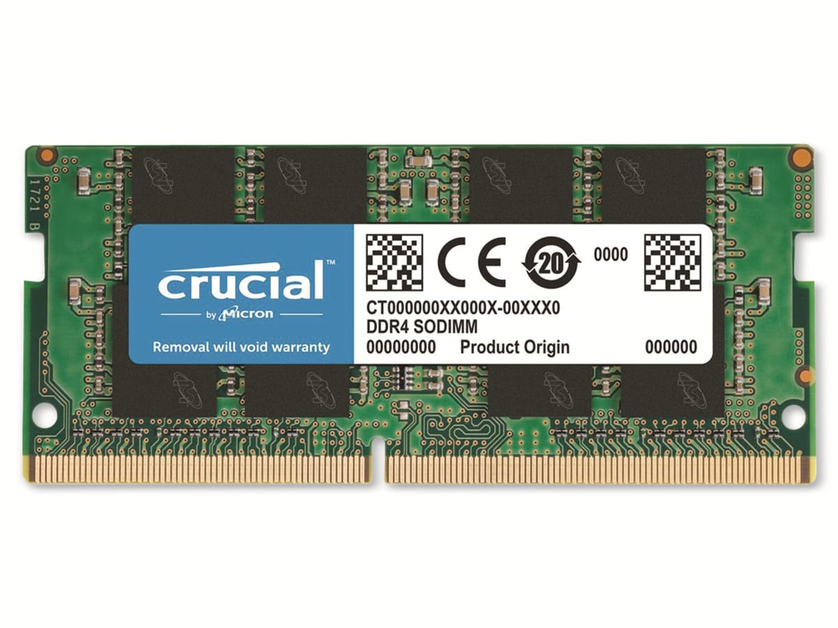 CRUCIAL Arbeitsspeicher SO-DIMM CT8G4SFRA32A, 8GB