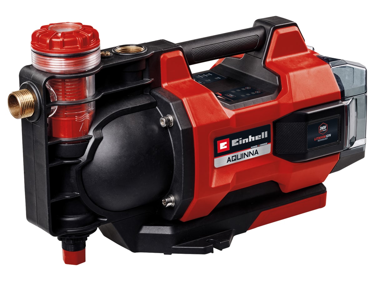 EINHELL Akku-Gartenpumpe Aquinna 36/38 F LED Automatic, Solo