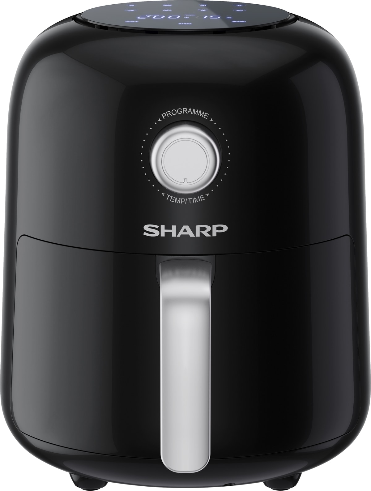 SHARP Heißluftfritteuse AF-GS404AE-B, schwarz, 4 L, 1300 W