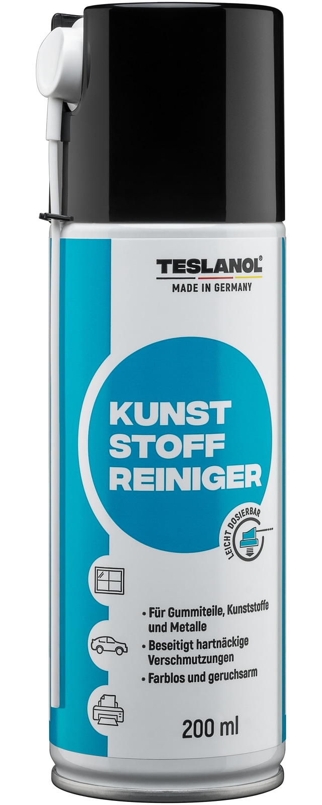 TESLANOL 26041 Kunststoffreinigerspray, 200 ml