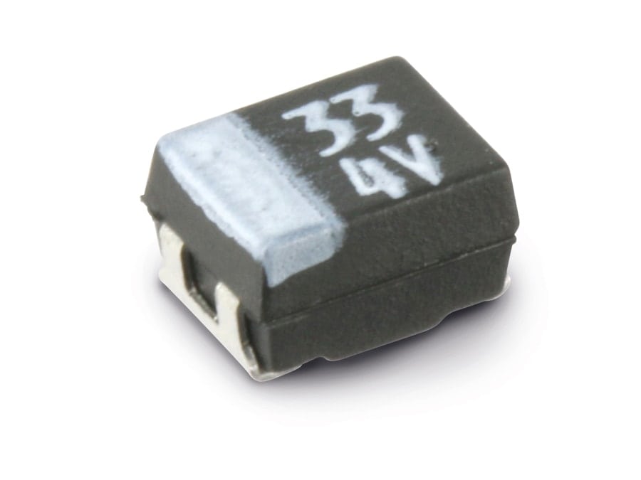 SAMSUNG SMD Tantalkondensator 33µF, 4V, 3,5x2,8mm, 10 Stück, TCSCS0G336MBAR