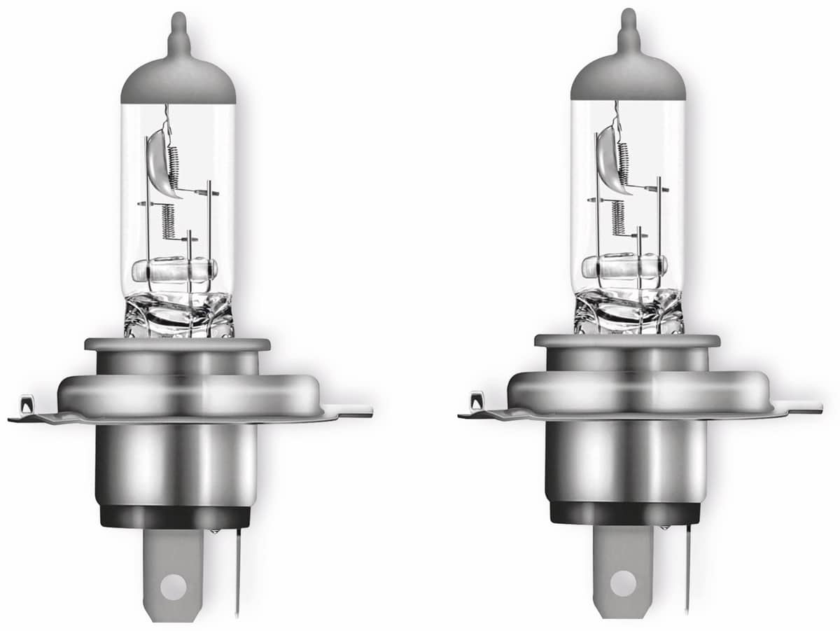 OSRAM Halogen-Autolampe H4 ULTRA LIFE 64193ULT, 2 Stück