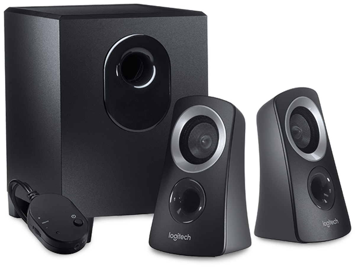 LOGITECH Lautsprecher Z313, Stereo, 25 Watt, Subwoofer