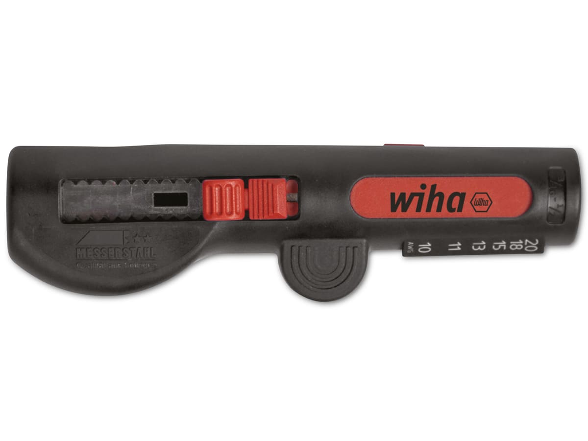 WIHA Abisolier-Multitool 44242, für Rundkabel, 125 mm