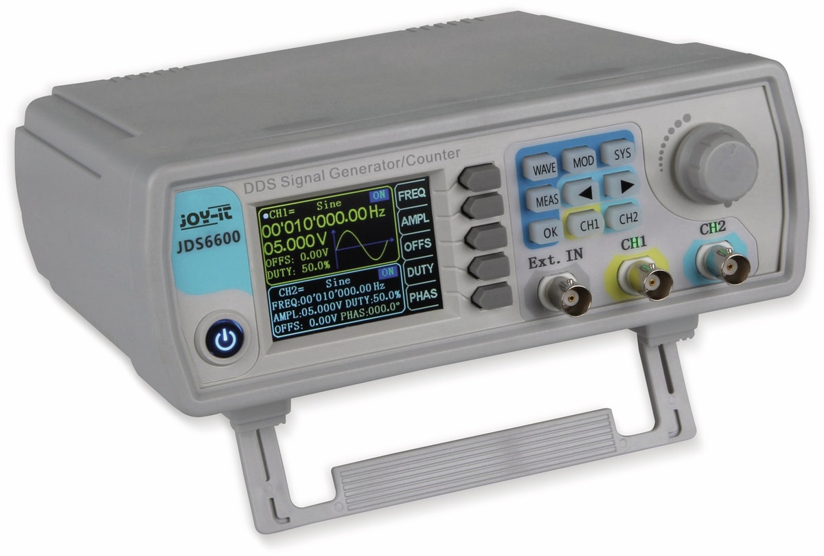 JOY-IT Signalgenerator und Frequenzzähler, JDS6600