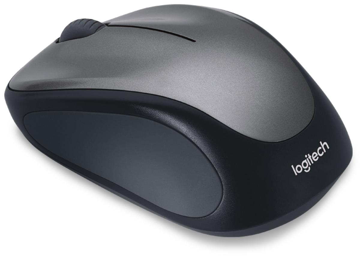 LOGITECH Funkmaus M235, optisch, 1000 dpi, grau