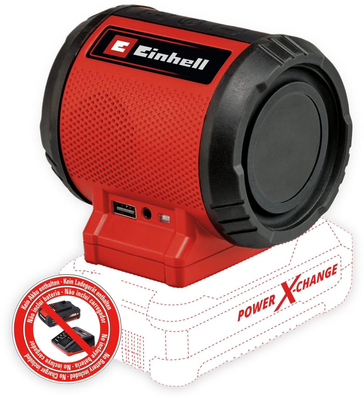 EINHELL Akku-Lautsprecher TC-SR 18 Li BT Solo