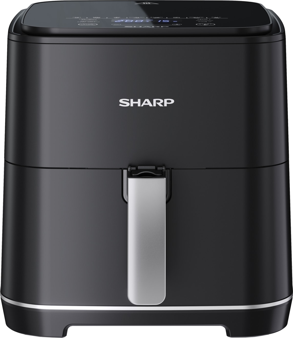 SHARP Heißluftfritteuse AF-GS552AE-B, schwarz, 5,5 L, 1650 W