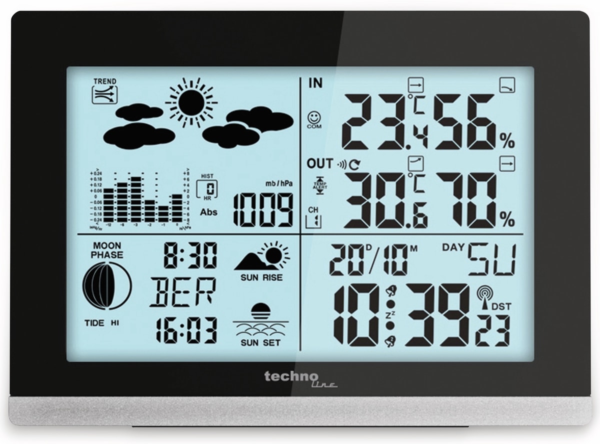 TECHNOLINE Funk-Wetterstation WS 6762