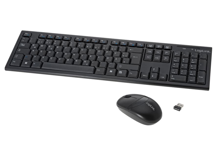 LOGILINK Kabelloses Tastatur/Maus-Set ID0104