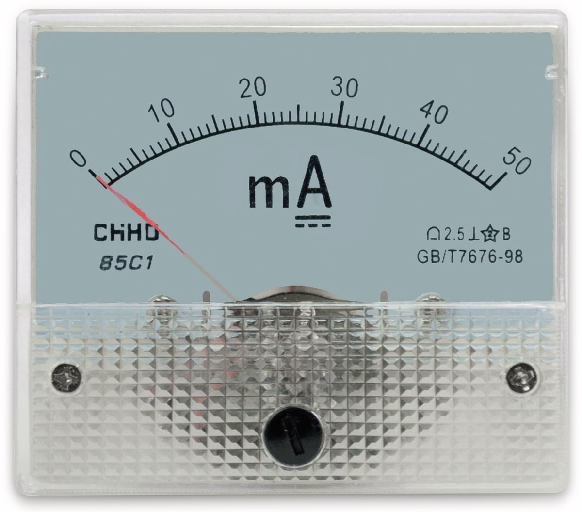 Einbau-Messinstrument, 0...50 mA-