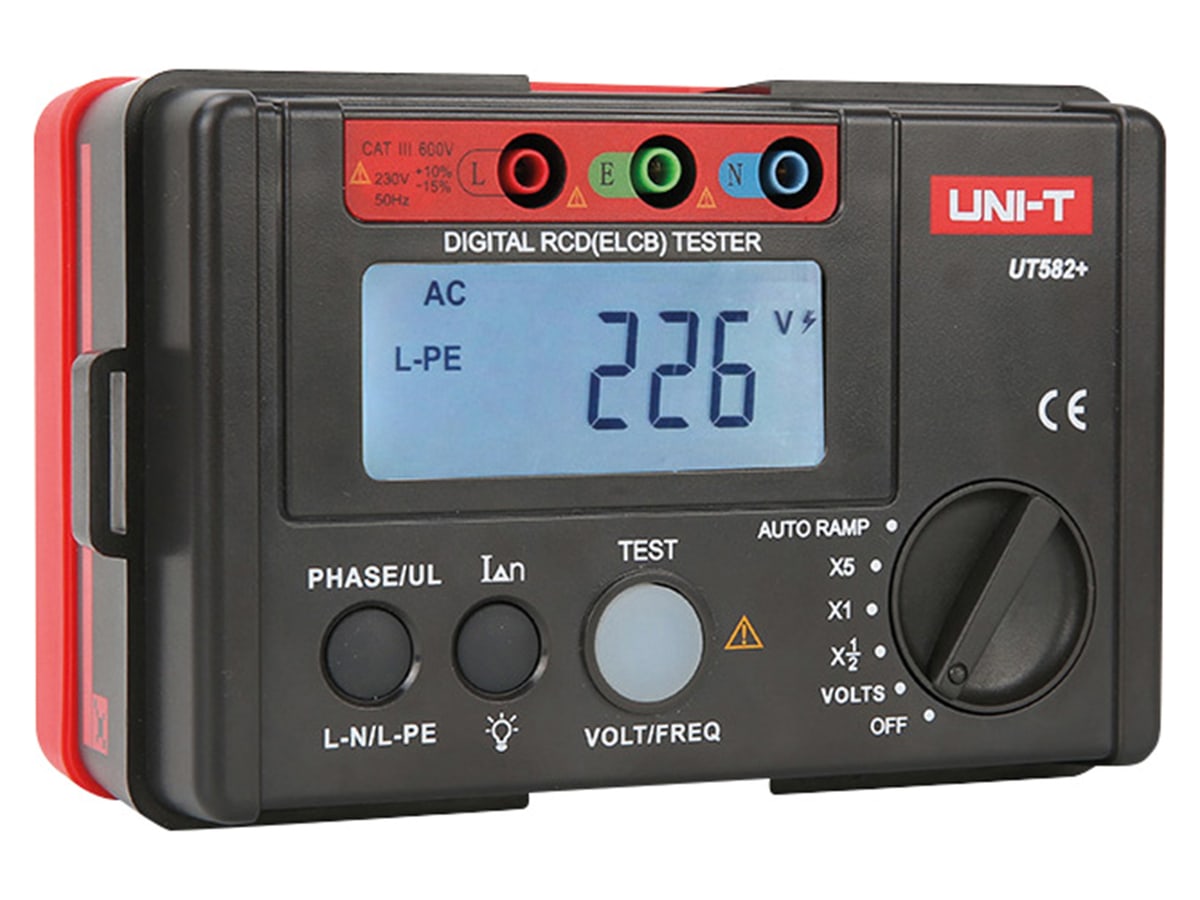 UNI-T RCD-Prüfgerät UT582+