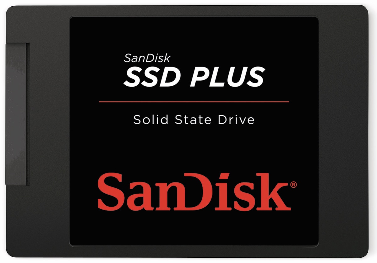 SANDISK SSD Plus, 480 GB, 6,35 cm (2,5")