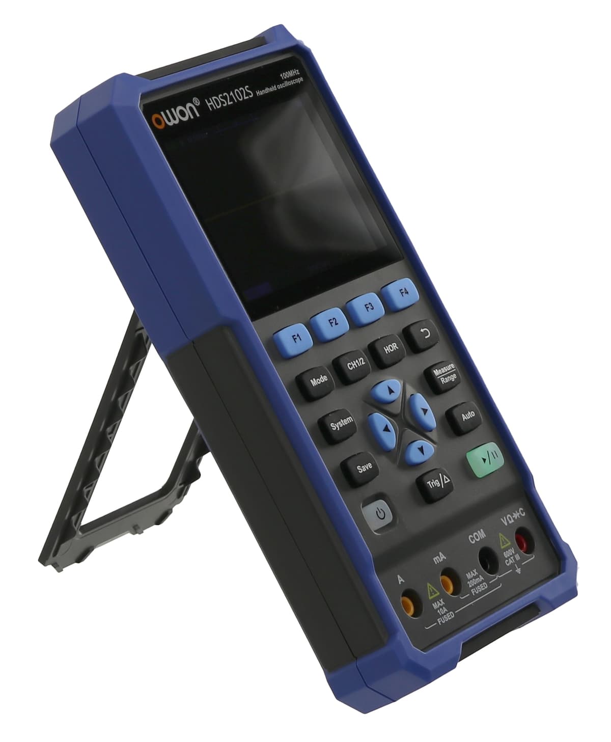 OWON LCD-Oszilloskop mit Multimeter und Funktionsgenerator, HDS2102S, 2-Kanal, 100 MHz