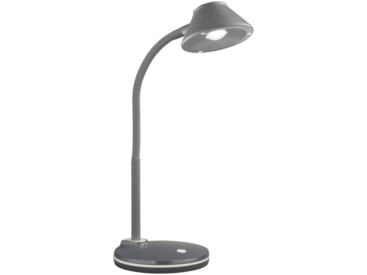 REALITY LED-Tischleuchte Berry R52191187 titanfarbig, 3,2 W, 350 lm, 3000 K