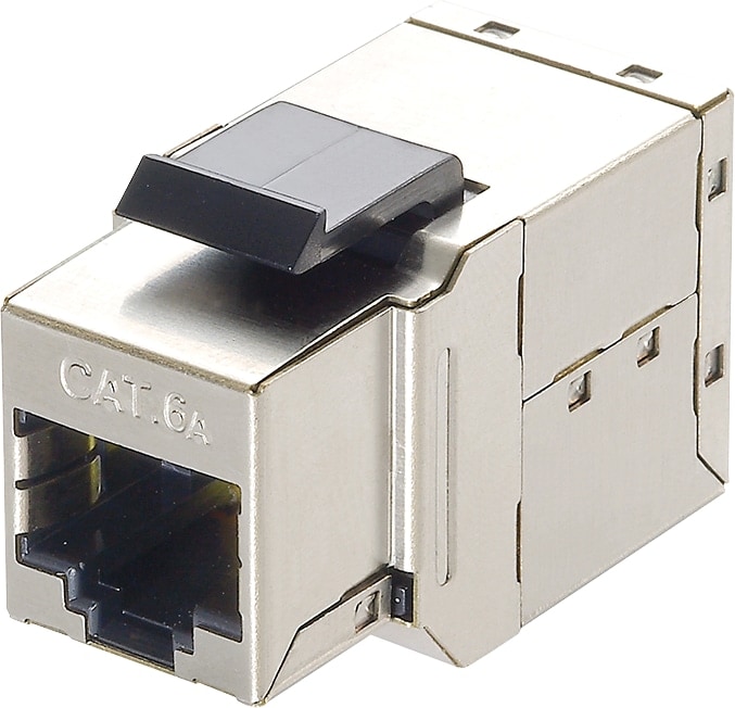 LOGILINK CAT.6A Keystone Kupplung NK4010 2x RJ45 STP, 17mm breit