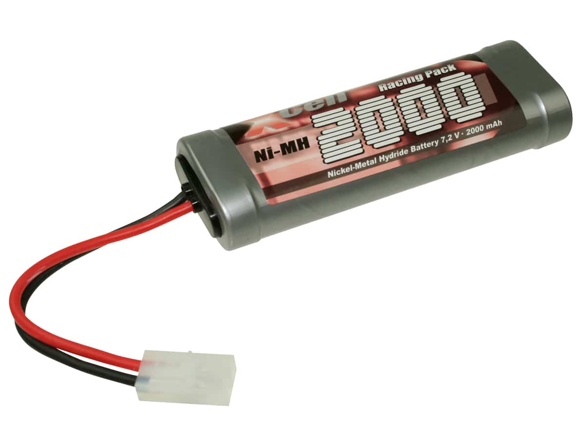 XCELL Ni-MH Akku 114360 RC-Pack, 7,2 V, 2000mAh, L2x3