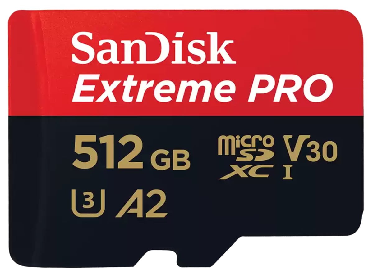 SANDISK MicroSD-Card Extreme Pro 512GB