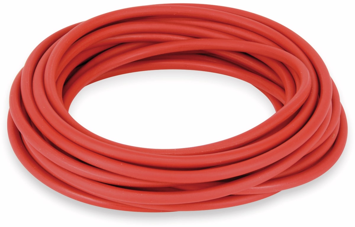 RAUTRONIC Fahrzeugleitung FLRY-B, 1x0,5mm², 10m, rot