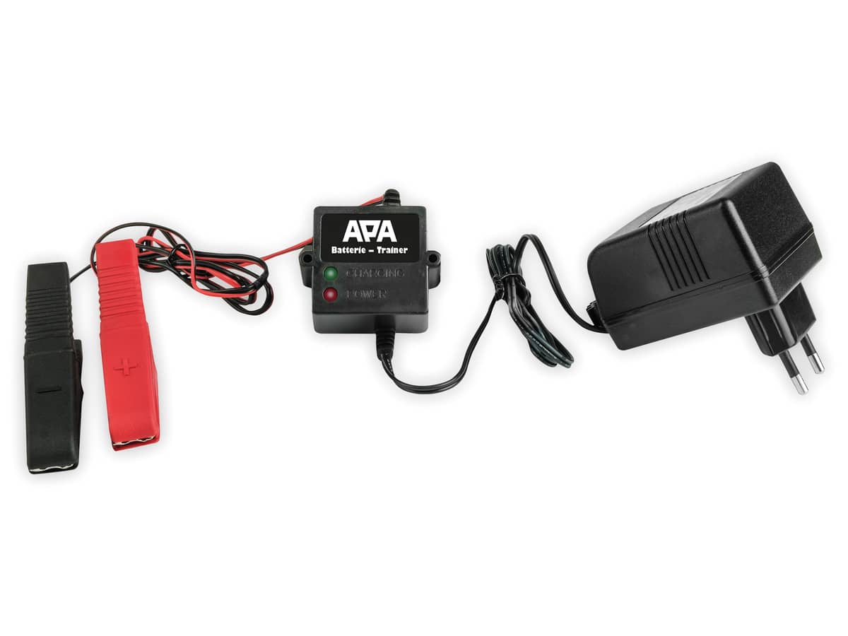 APA Batterietrainer 16506, 12V, 500mA