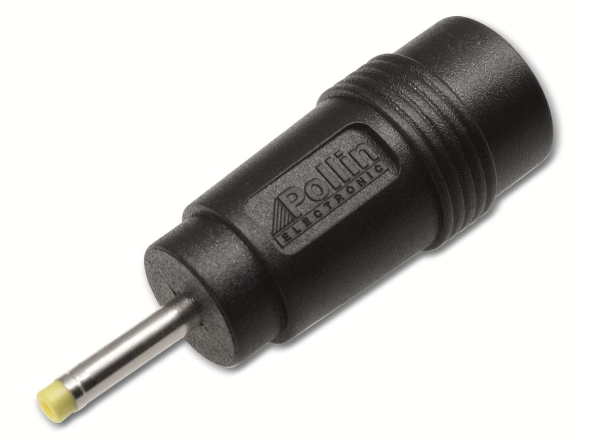 Hohlsteckeradapter, 5,5/2,1 Hohlkupplung auf 2,35/0,7 Hohlstecker