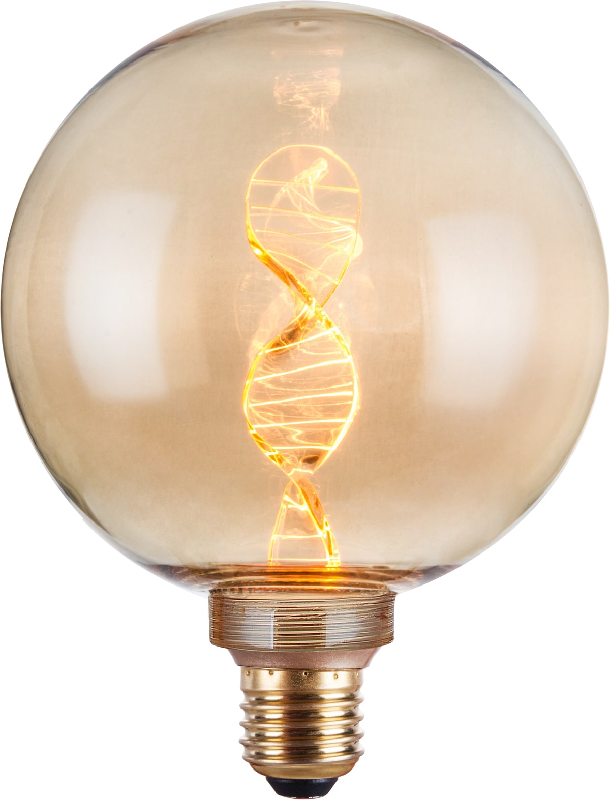 ENOVALITE LED-Filament-Lampe, DNA, Amber, E27, 3,5W, 120lm, 1800K