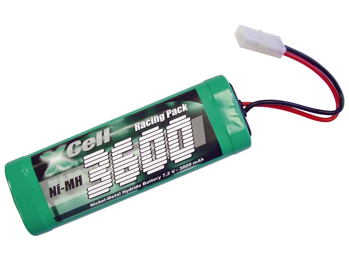 XCELL Ni-MH Akku 117549 RC-Pack, 7,2 V, 3600mAh, L2x3