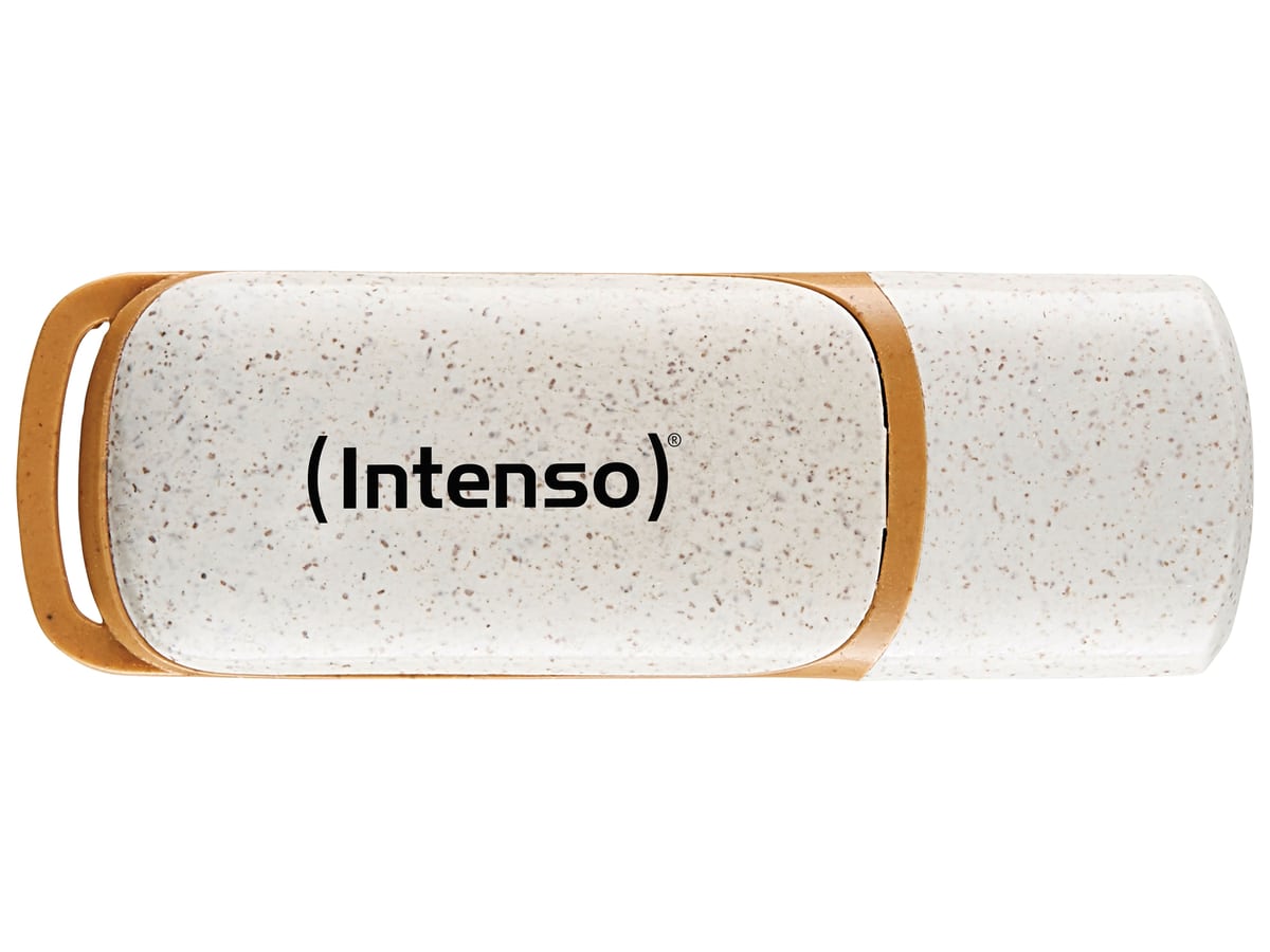 INTENSO USB 3.2-Stick INTENSO Green Line, 64 GB, beige/braun