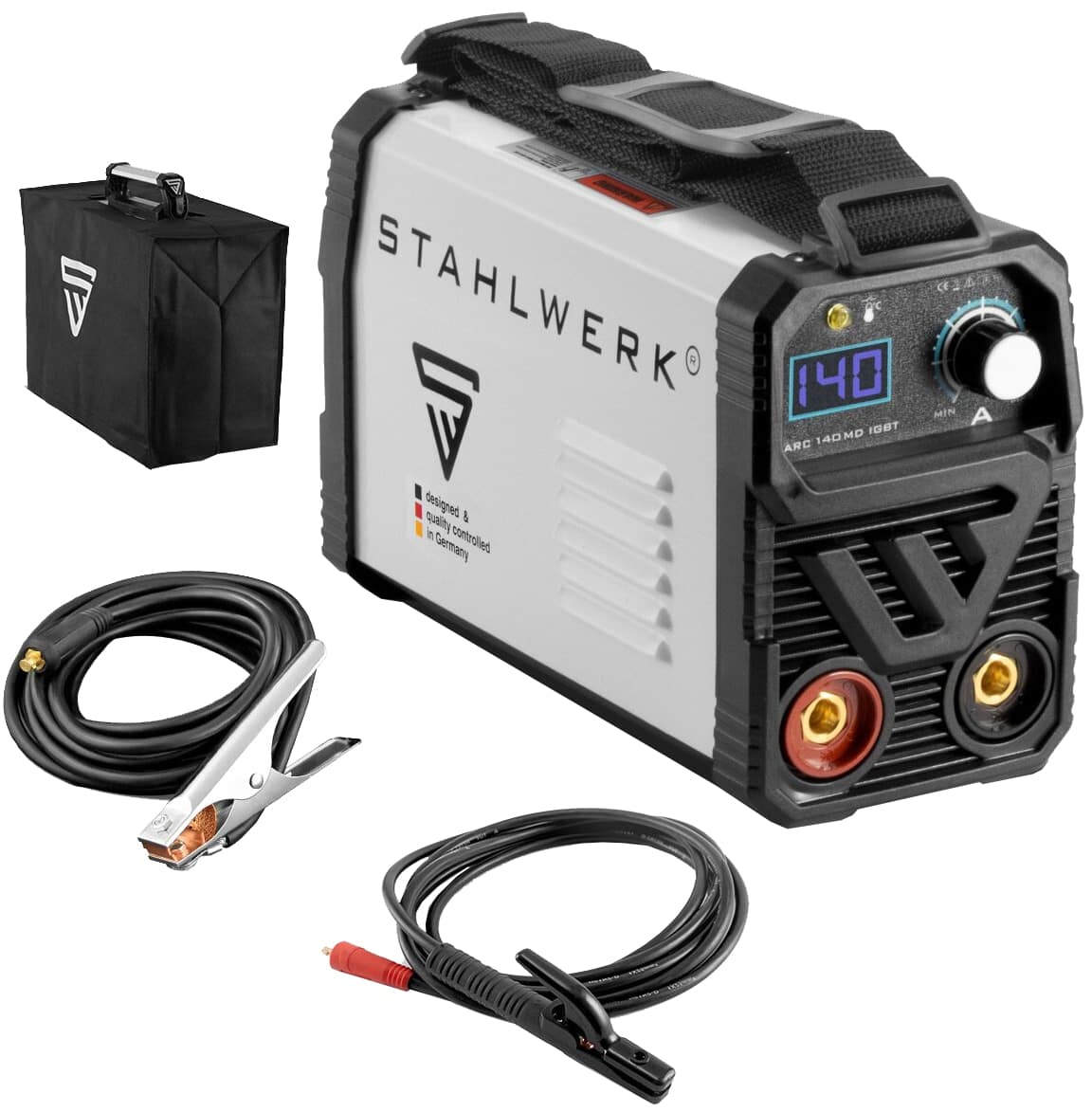 STAHLWERK Schweißgerät ARC 140 MD, 1145, Lift-TIG Inverter mit 140 Ampere