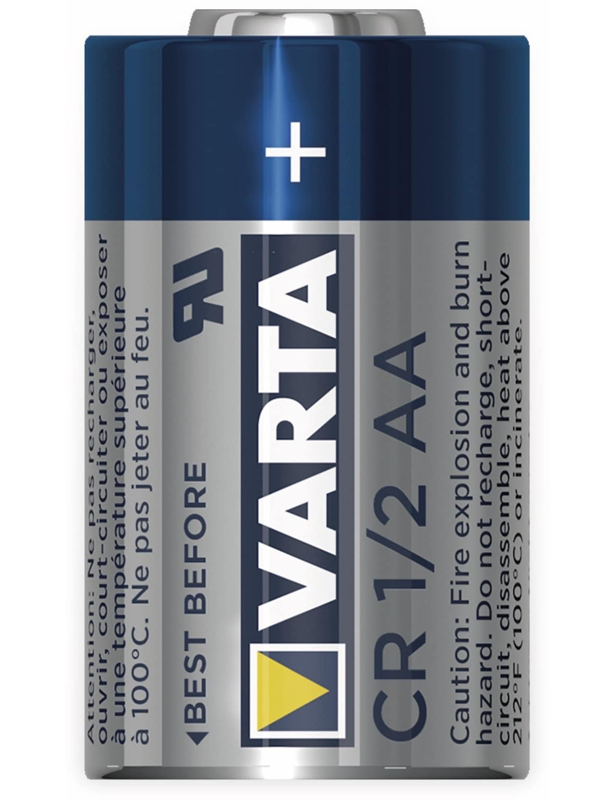 VARTA Lithium-Batterie CR1/2AA, 3 V-, 950 mAh