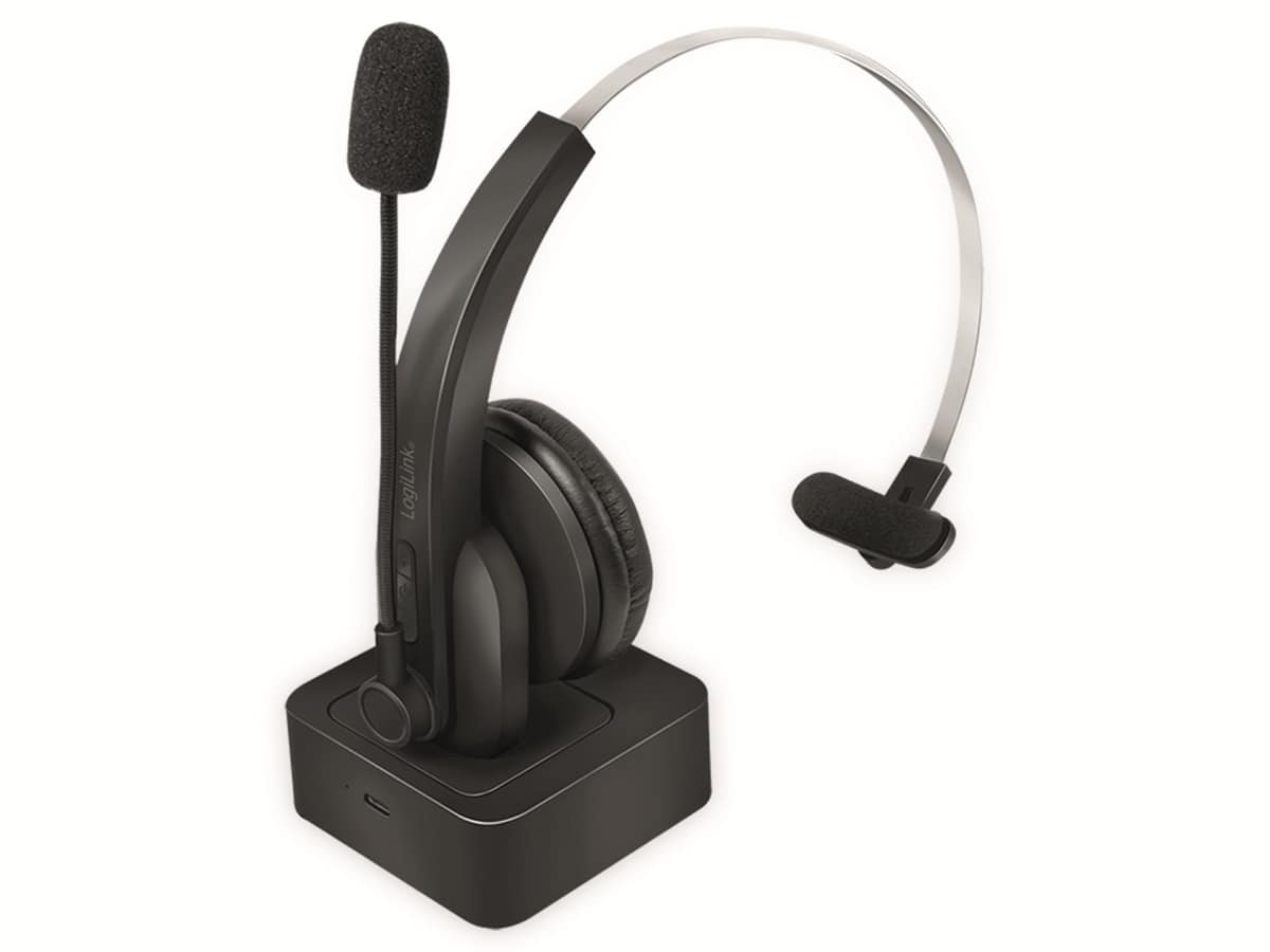 LOGILINK Bluetooth Headset BT0059, Mono, Typ-C