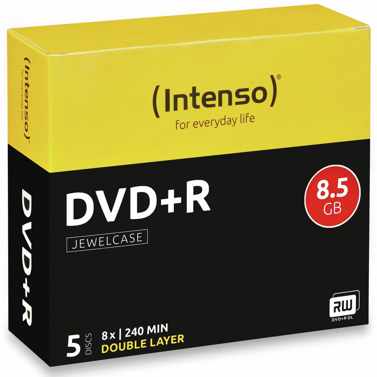 INTENSO DVD+R Jewel Case (DoubleLayer)