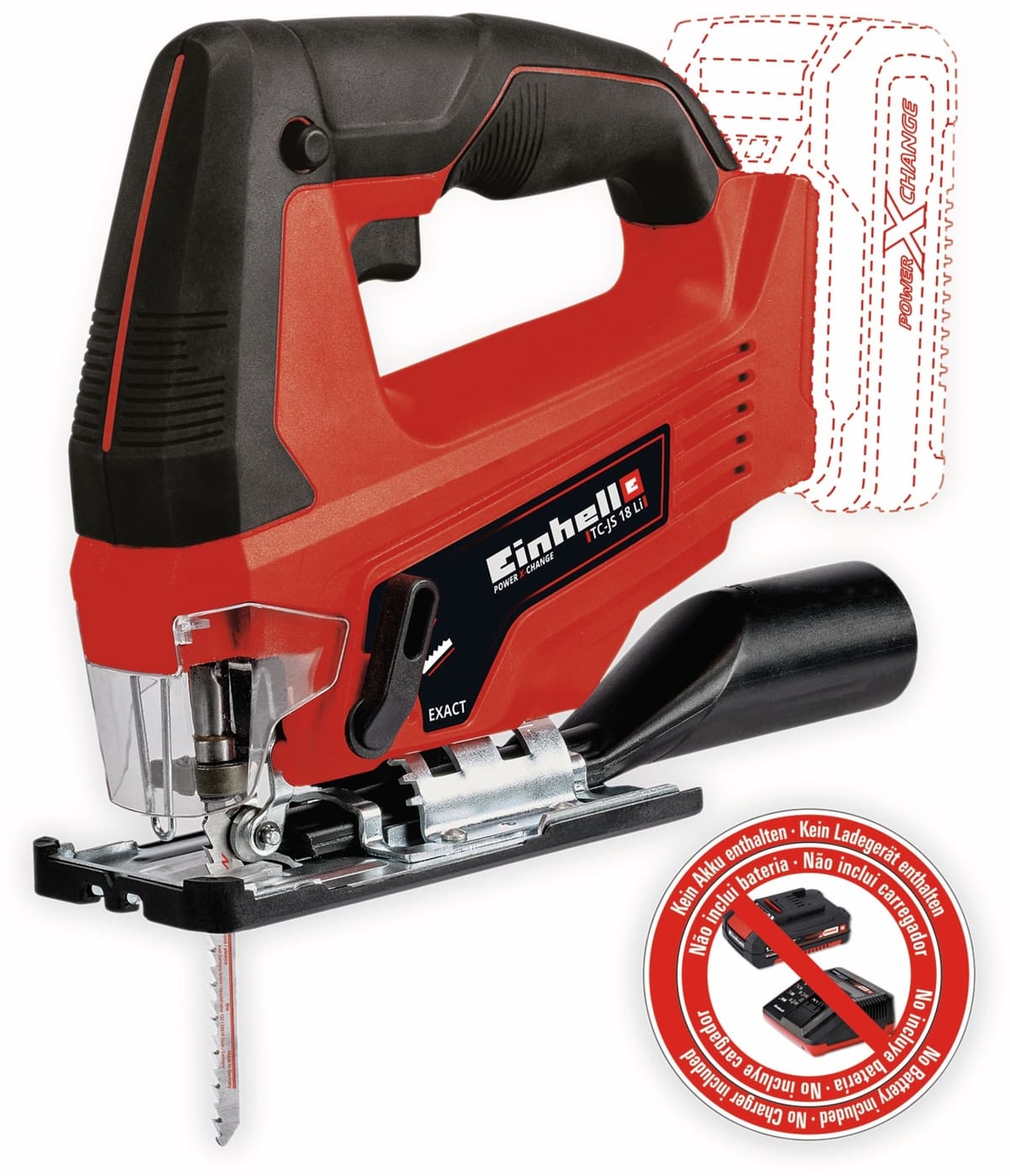 EINHELL Akku-Stichsäge TC-JS 18 Li Solo