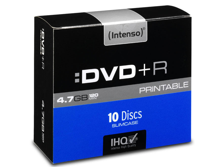 INTENSO DVD+R Slim Case (bedruckbar)