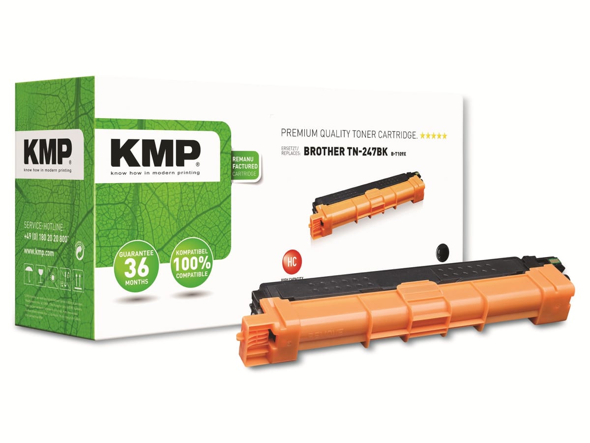 KMP Toner B-T109X, schwarz