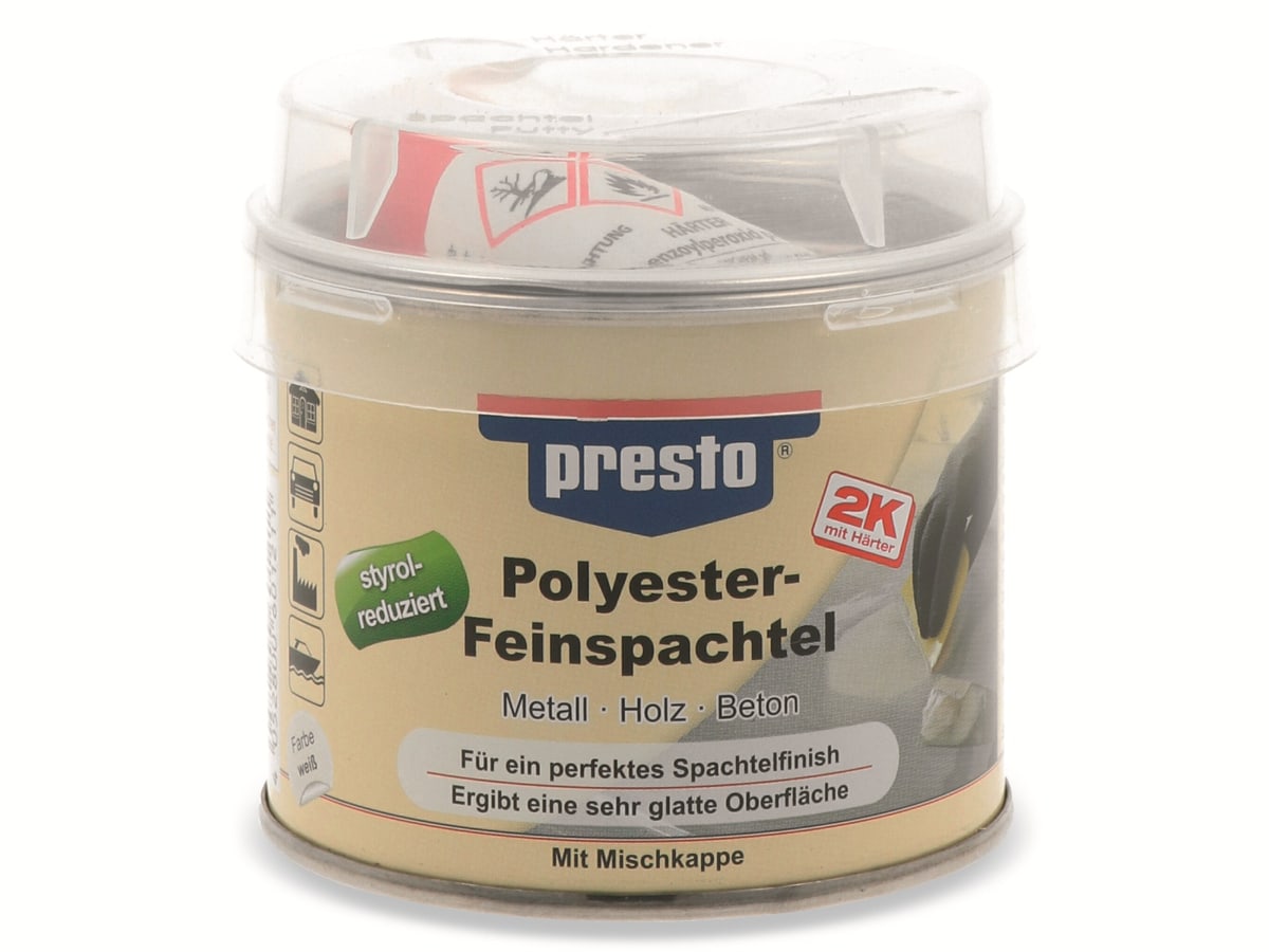 PRESTO Polyester Feinspachtel 250g,