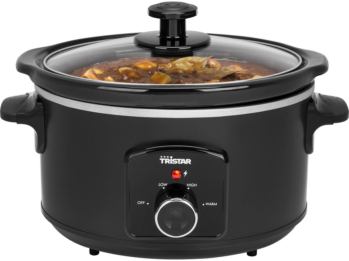 TRISTAR Slow-Cooker VS-3915, 3,5 L, 180 W, schwarz