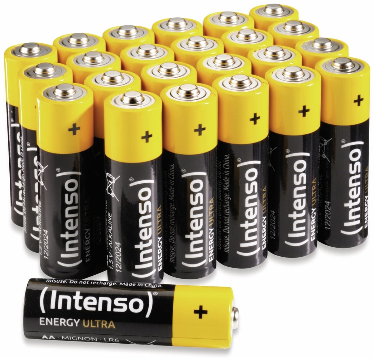 INTENSO Mignon-Batterie-Set Energy Ultra, AA LR06, 24 Stück