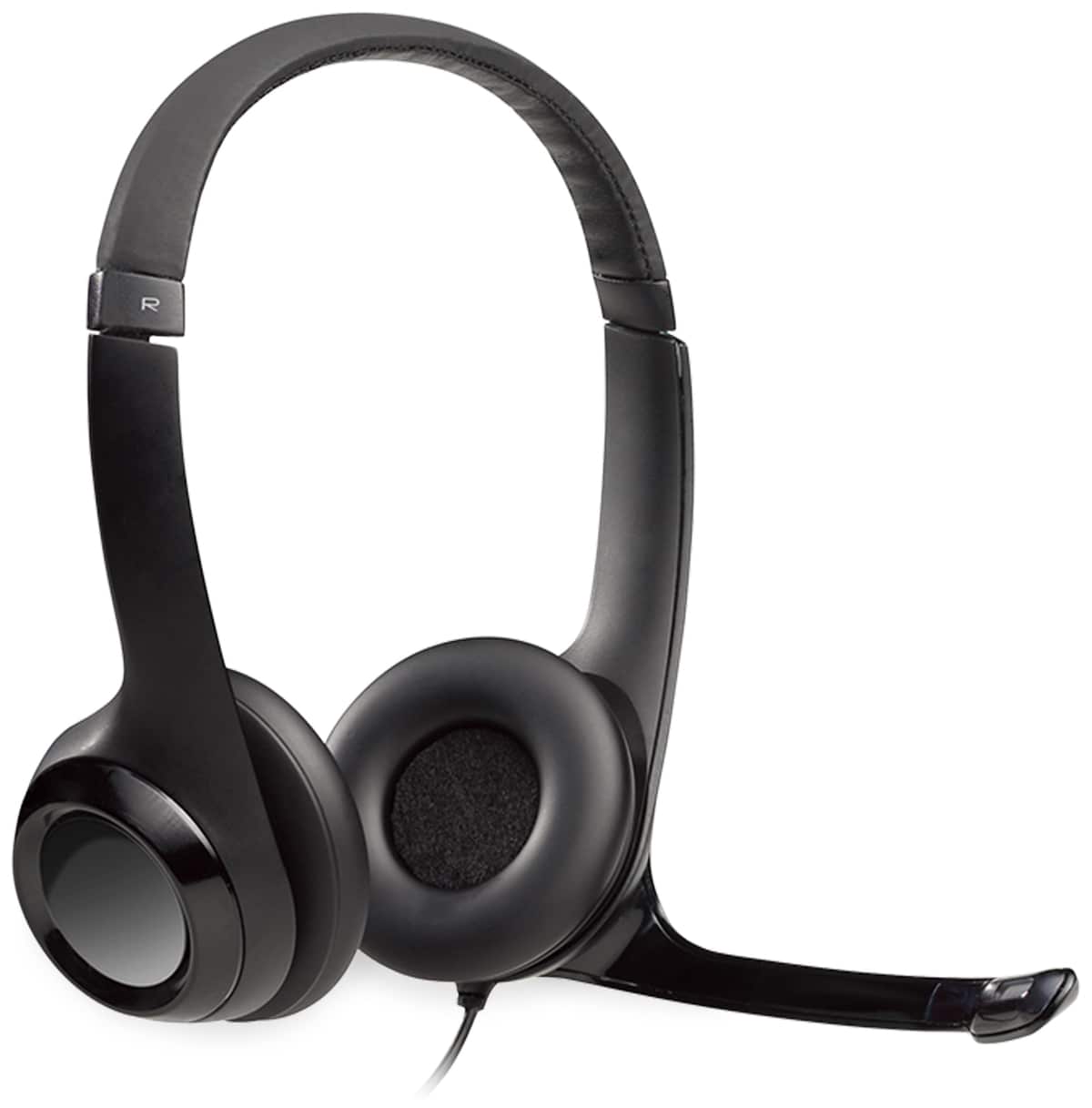 LOGITECH Headset H390, USB, Stereo, schwarz