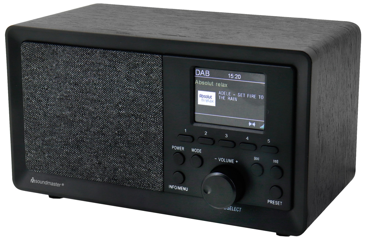 SOUNDMASTER DAB+/UKW-RDS Radio DAB350SW