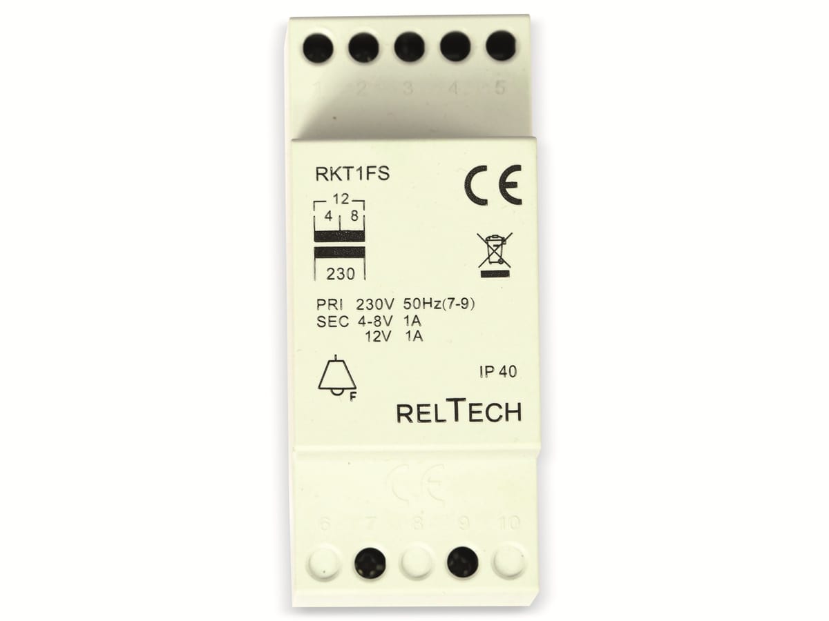 RELTECH Klingeltransformator RKT1FS