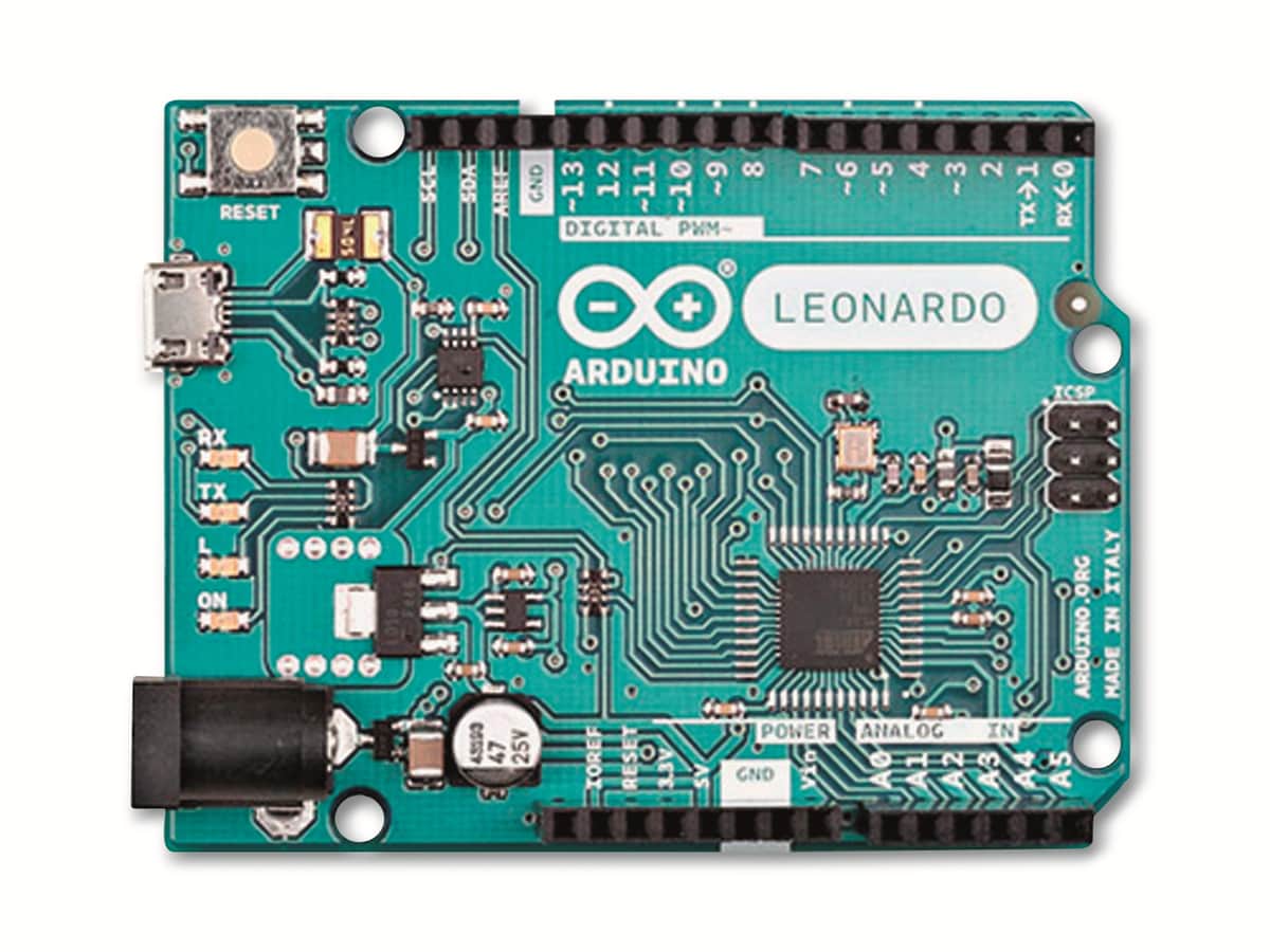 ARDUINO ®, Board Leonardo (with Headers), A000057