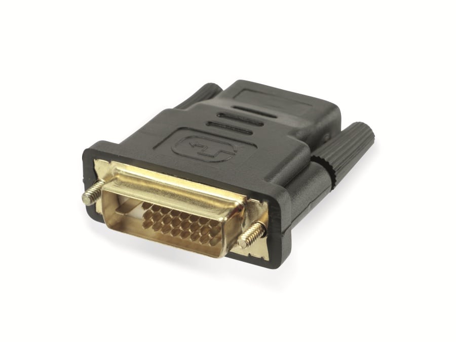 S-IMPULS HDMI-Adapter, A-Kupplung/DVI-Stecker