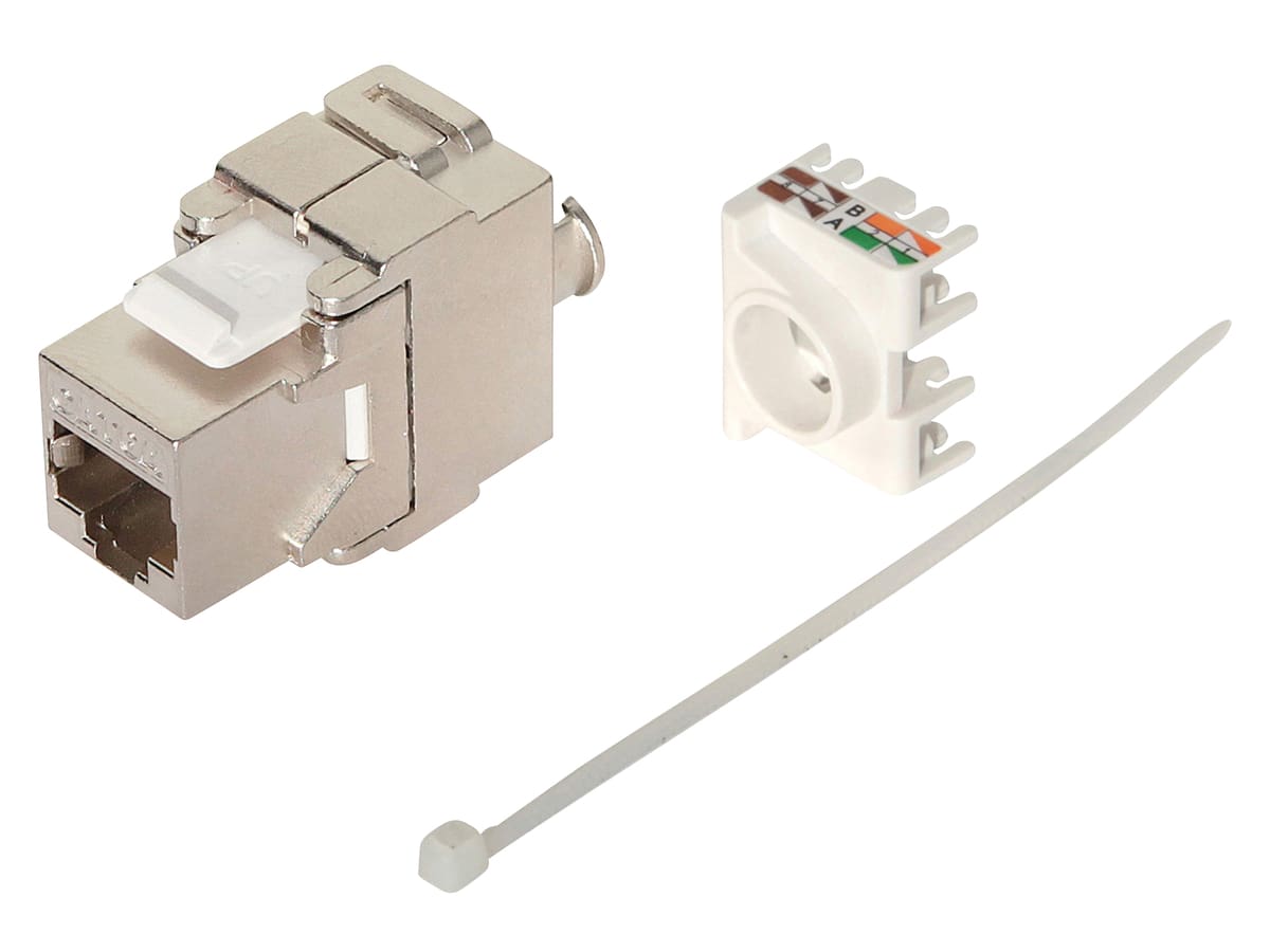 S-IMPULS RJ-45 Keystone CAT.6a zertifiziert 500 MHz