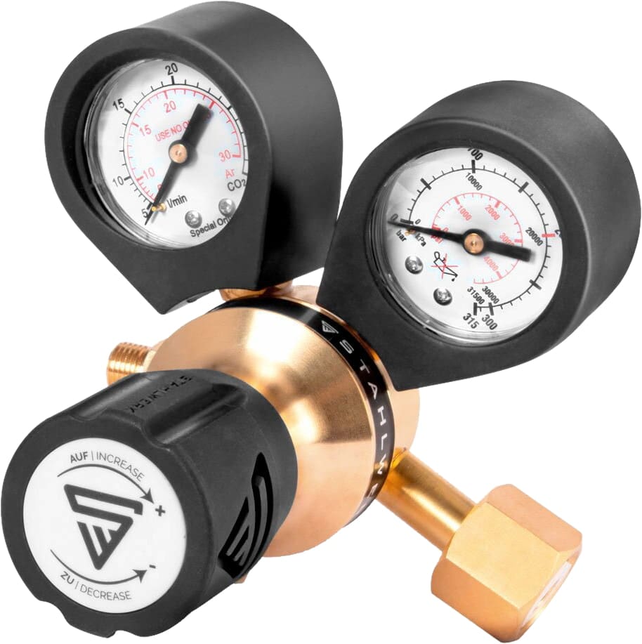 STAHLWERK Druckminderer, 5313, für ARGON/CO2/Mischgas/Schutzgas, bis 200 bar