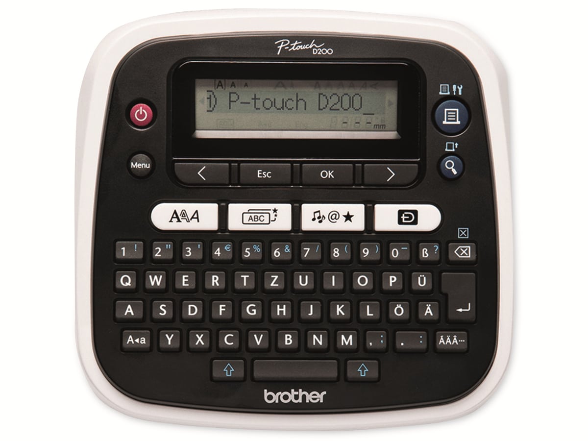 BROTHER Beschriftungsgerät P-TOUCH D200VWVP PT