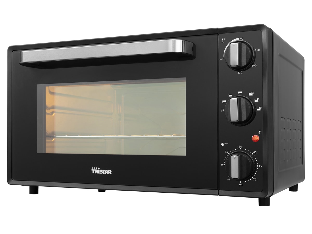 TRISTAR Mini-Backofen OV-3630, 38, L, 2000 W, Heißluft, schwarz