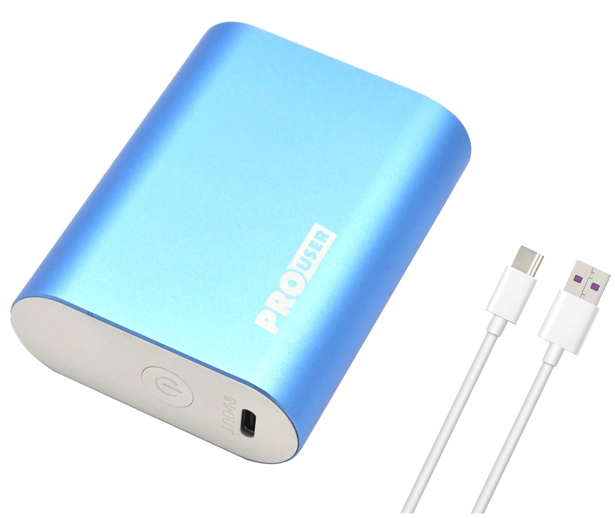 PROUSER USB Powerbank 20161, 10.000mAh, Li-Ionen, 21700 Cell, bau