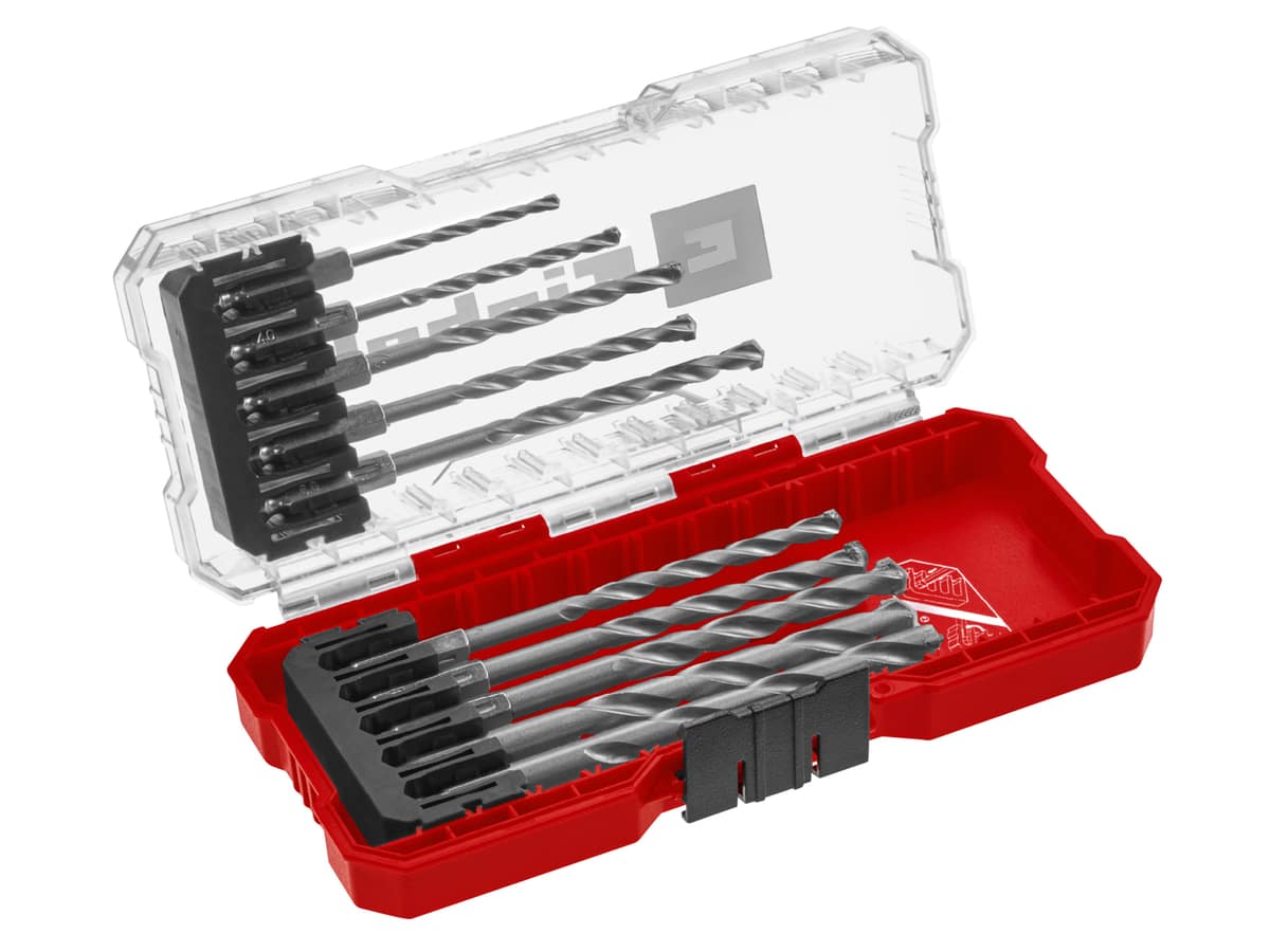 EINHELL Steinbohrer-Set, 108743, S-Case, 10-teilig